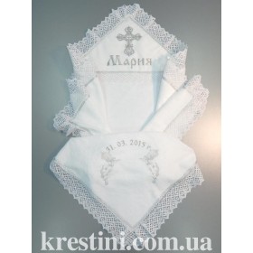 Крыжма для девочки «Зимняя сказка»